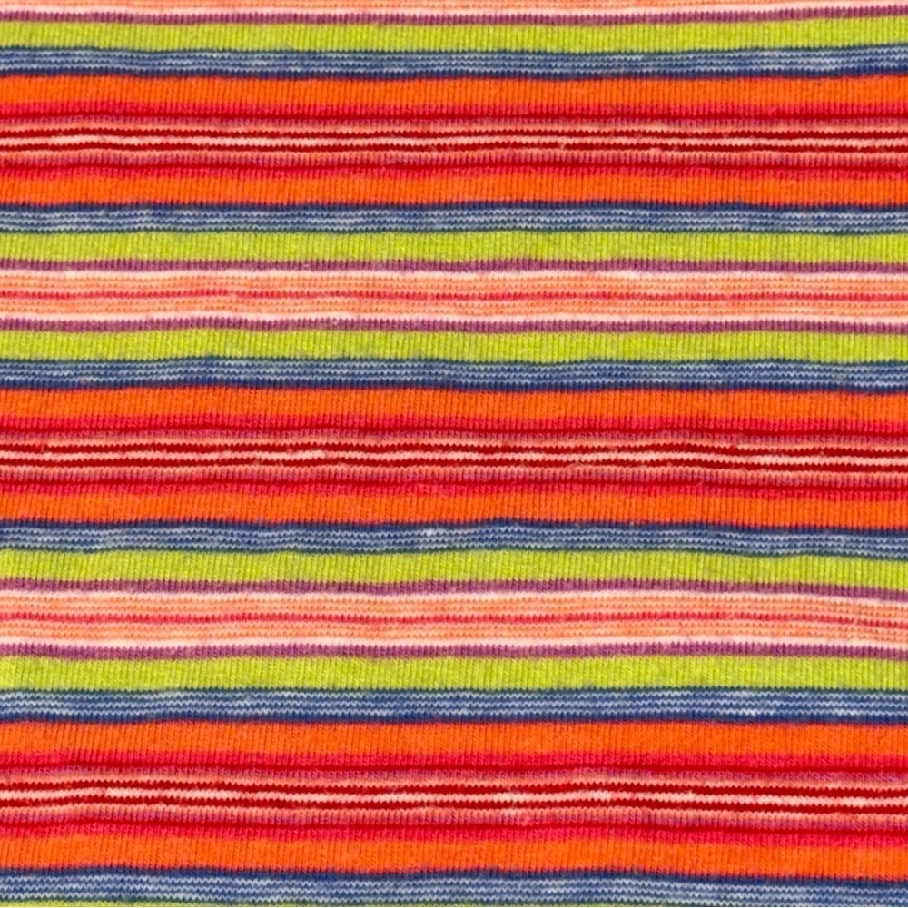 Vintage Mulberribush Girls Rainbow Stripe Turtleneck Top Size 6 USA Made - Picture 5 of 7